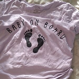 Baby on board shirt